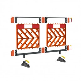 Skipper CH8-O adskilt i 2 transportvenlige sektioner på 1x1 meter til varevogn