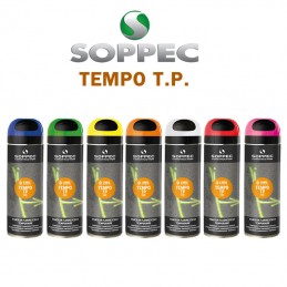 SOPPEC Tempo TP midlertidig kridtbaseret markeringsspray 500 ml - icsafety.dk