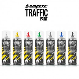 Ampere Traffic Paint 500 ml spraydåse linjemaling til gulvafmærkning