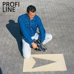 PROFILINE gulvmarkeringsspray 750 ml fra Elried til industrigulve - IC Safety