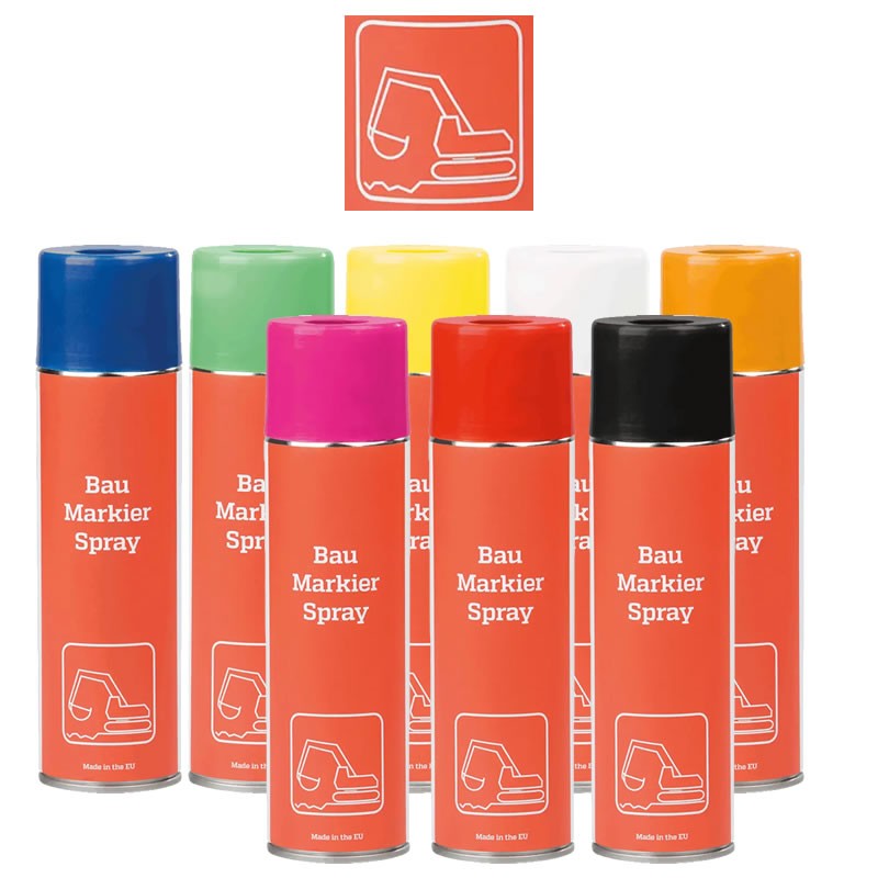 Elried professionel træ- og byggemarkeringsspray 500 ml til skovbrug og entreprenørarbejde