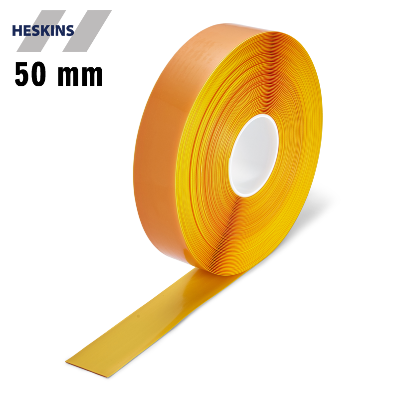 Heskins PermaStripe Smooth gul gulvmarkeringstape 1,3 mm H6906V - www.icsafety.dk