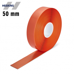 Heskins PermaStripe Smooth orange gulvmarkeringstape 1,3 mm H6906V - www.icsafety.dk