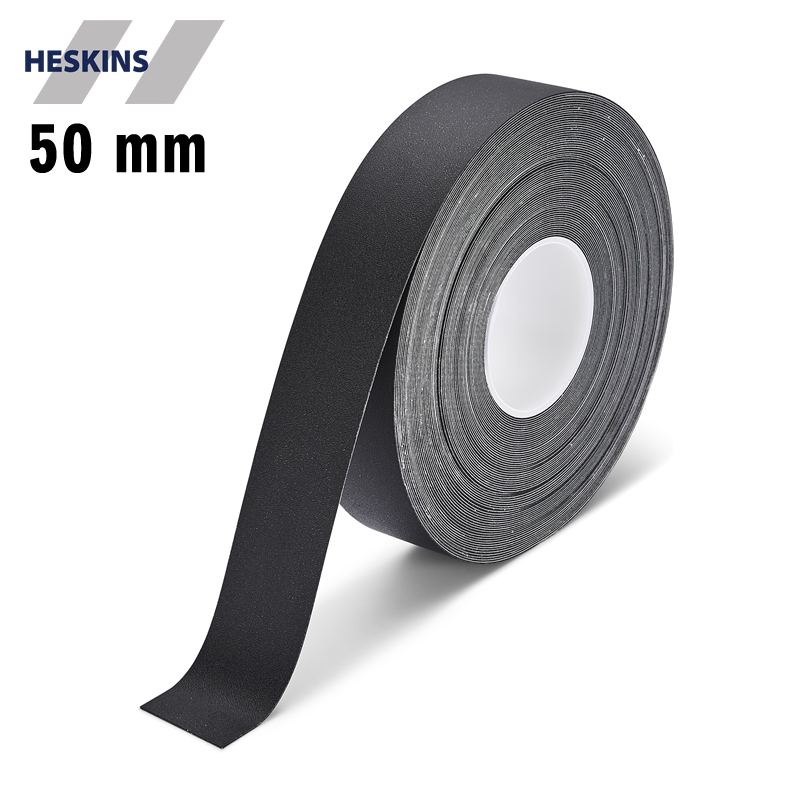 Heskins PermaRoute H6903N sort selvklæbende gulvtape rulle til 5S afmærkning