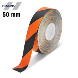 PermaRoute H6903P slidstærk sort og orange gulvafmærkningstape rulle 5S