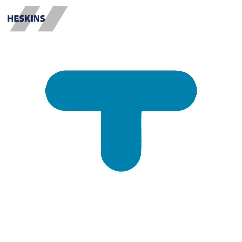 Heskins PermaRoute ZN0028 T-stykke gulvmarkering 300x200 mm