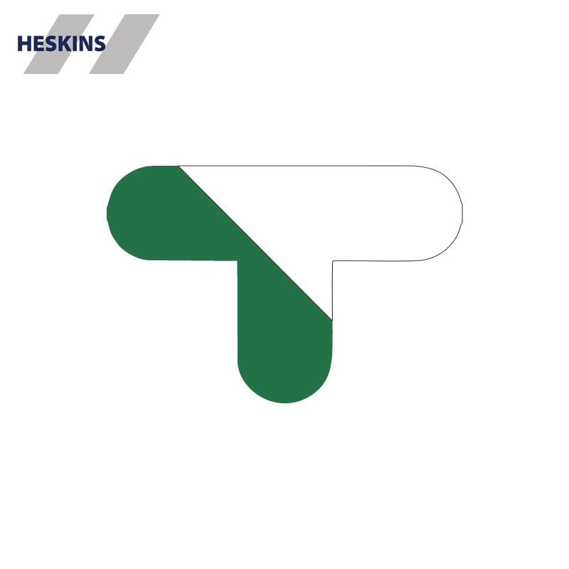 Heskins PermaRoute ZN0028 T-stykke gulvmarkering 300x200 mm