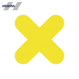 PermaRoute X-kryds 300x300 mm ZN0029 gulvmarkering til 5S lager