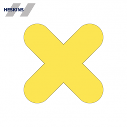 PermaRoute X-kryds 300x300 mm ZN0029 gulvmarkering til 5S lager