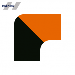 PermaRoute 90 graders vinkel ZN0063 til 50mm gulvmarkering hos IC Safety