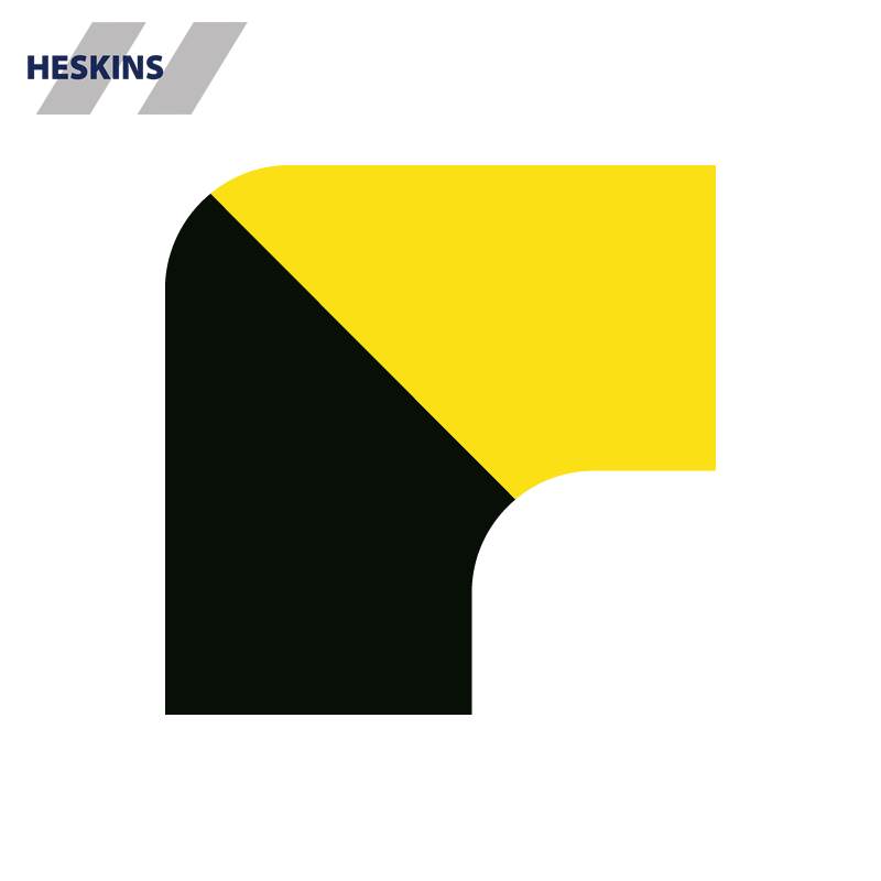 PermaRoute 90 graders vinkel ZN0063 til 50mm gulvmarkering hos IC Safety