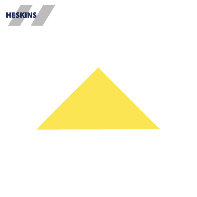 PermaRoute ZN0341 afrundet endeafslutning 105mm til 75mm gulvtape - IC Safety