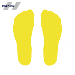 PermaRoute slidstærke selvklæbende fodspor til gulvafmærkning 280x105 mm ZN0201
