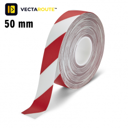 VectaRoute PermaRoute H6903A rød og hvid advarselsstribet gulvtape