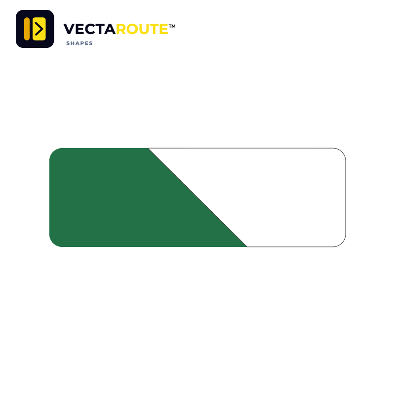 VectaRoute ZN0021 linjeblok 150x50 mm formstanset gulvafmærkning til lager og industri - IC Safety