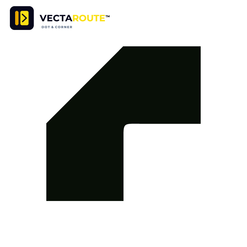 VectaRoute PermaRoute ZN0340 bro formstykke 280 mm til 100 mm gulvbånd samling