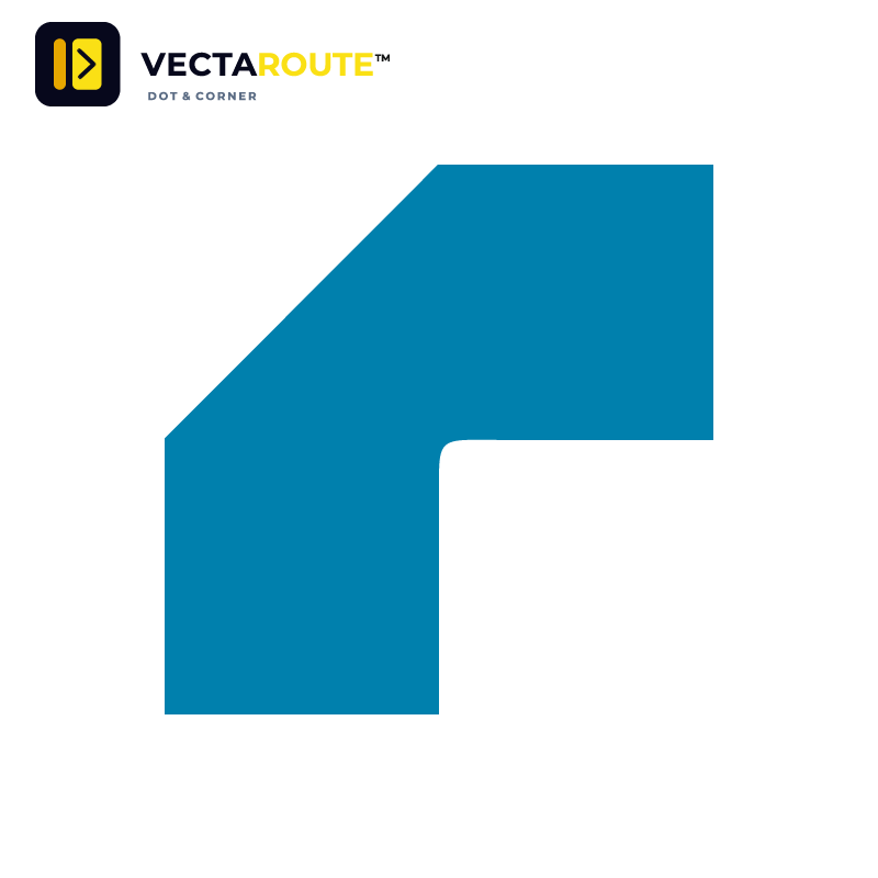 VectaRoute PermaRoute ZN0340 bro formstykke 280 mm til 100 mm gulvbånd samling