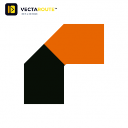 VectaRoute Heskins PermaRoute ZN0061 TL620 70mm bro-samlestykke til 50mm gulvmarkeringsbånd