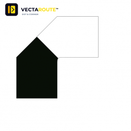 VectaRoute Heskins PermaRoute ZN0061 TL620 70mm bro-samlestykke til 50mm gulvmarkeringsbånd