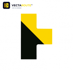 VectaRoute PermaRoute ZN0217 formstanset T-stykke 150 mm til 75 mm gulvlinjer