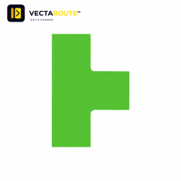 VectaRoute PermaRoute ZN0217 formstanset T-stykke 150 mm til 75 mm gulvlinjer
