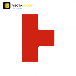 VectaRoute PermaRoute ZN0217 formstanset T-stykke 150 mm til 75 mm gulvlinjer