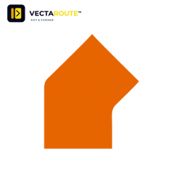 VectaRoute PermaRoute ZN0216 45 graders vinkelhjørne 170 mm til 100 mm gulvmarkeringstape