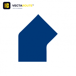 VectaRoute PermaRoute 45 graders vinkel samlestykke 125mm til 75mm gulvtape ZN0215