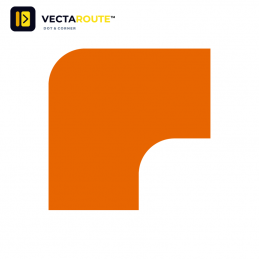 VectaRoute PermaRoute ZN0202 90 graders vinkel gulvafmærkning til 100mm linjer - IC Safety