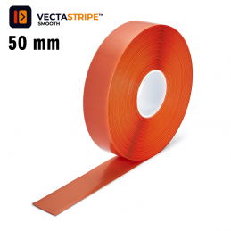 VectaStripe PermaStripe Smooth orange gulvmarkeringstape 1,3 mm H6906V - www.icsafety.dk