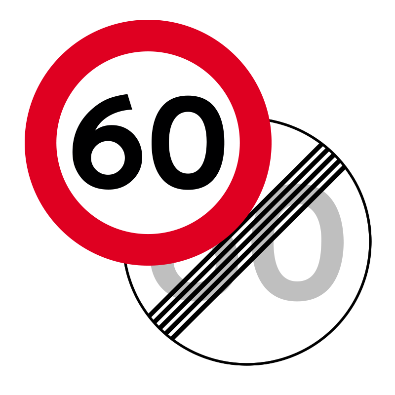 C55/C56 - Lokal hastighedsbegrænsning