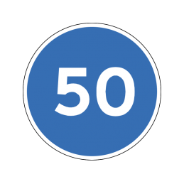 D55 - Mindste hastighed