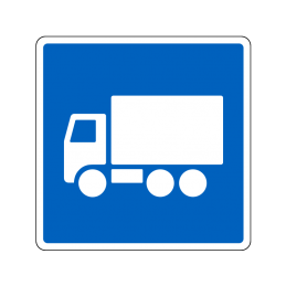 E22.1 - Anbefalet rute for lastbiler
