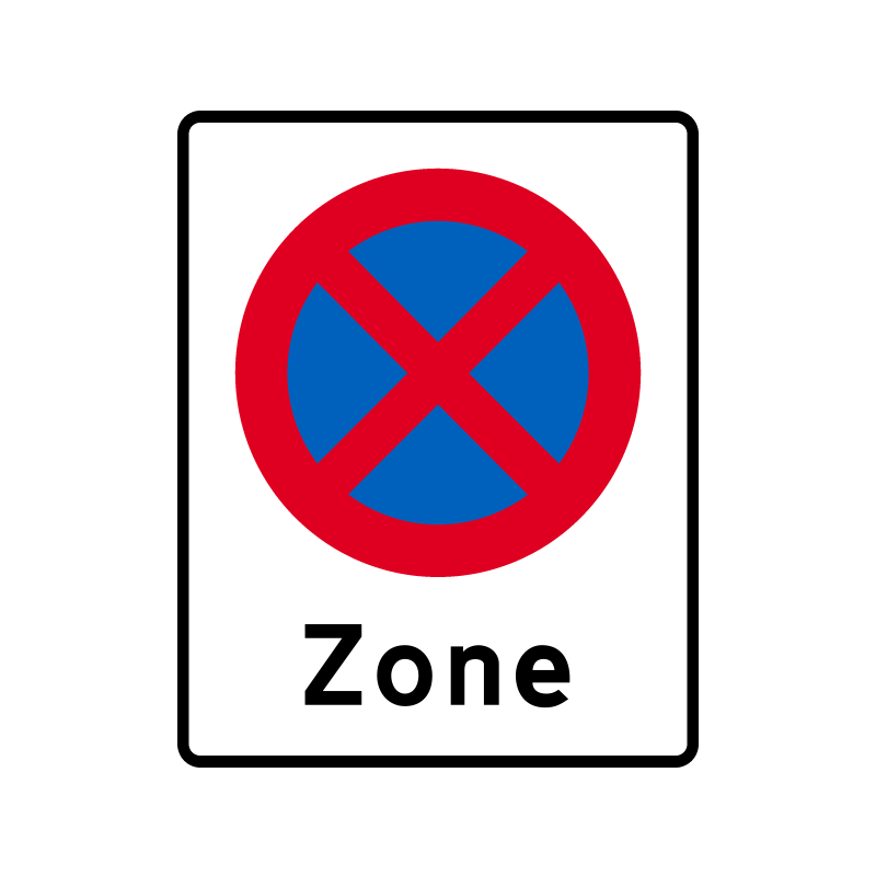 E68.2 - Zone med standsning forbudt