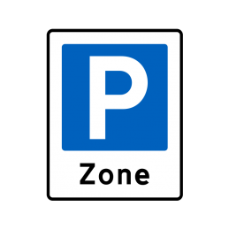 E68.3 - Zone med parkering