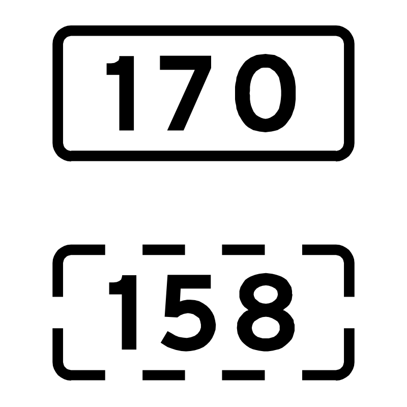 L43 - Rutenummer til sekundærrute