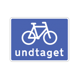 U 5.4 - Cyklister undtaget