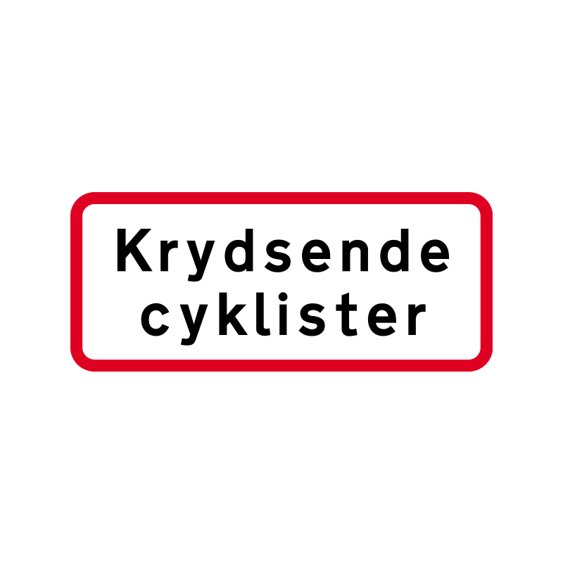UA 21.1 - Krydsende cyklister