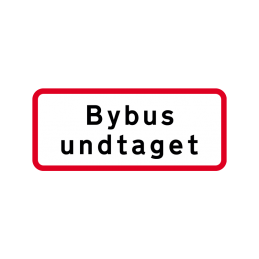 UC 20.5 - Bybus undtaget