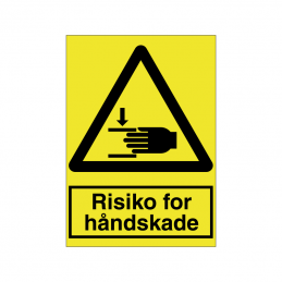 Risiko for håndskade