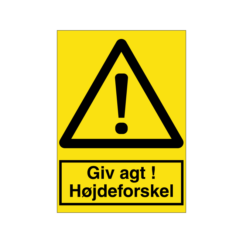 Giv agt! Højdeforskel