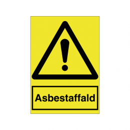asbestaffald