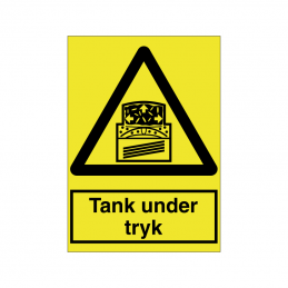 Tank under tryk