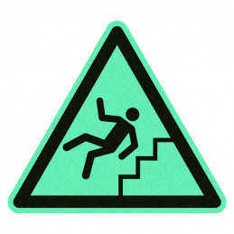 m2 Sikkerhedssymbol - Pas på trappe