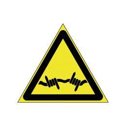 A586 - Advarsel pigtråd