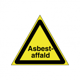 Asbestaffald