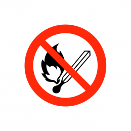 F202 - Rygning og åben ild forbudt