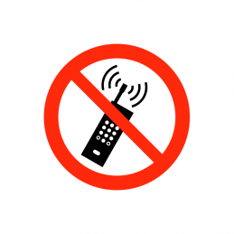 F218 - Mobiltelefon forbudt