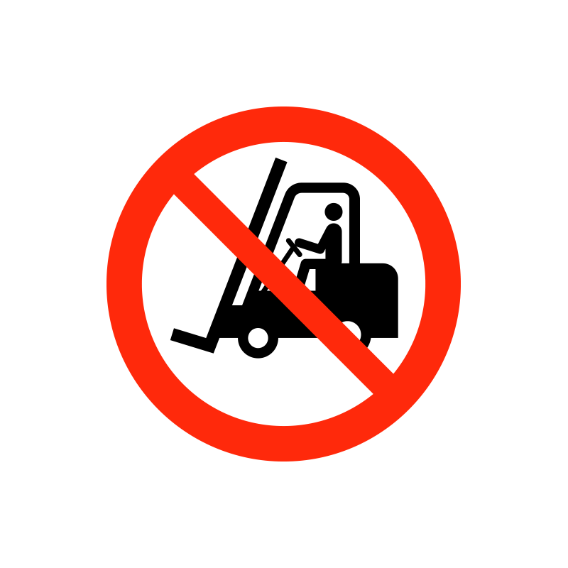 Truckkørsel ikke tilladt