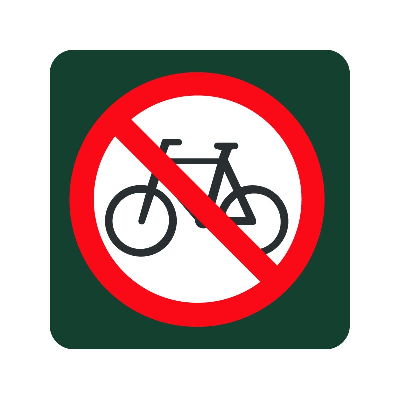 naturstyrelsen - cykling forbudt